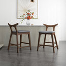 Hester - Upholstered, Square Bar Chair (Set of 2)