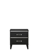 Chelsie - Nightstand - Black by HouseOfZazla