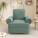 Manual Swivel Recliner Rocker Chair With Adjustable Backrest by HouseOfZazla