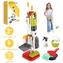 Kids Cleaning Toy Set with Vacuum, Broom & Stand - 14pc by LJGDeals