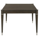 Reseda 81-inch Extension Leaf Dining Table Ash Brown