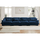 Super Comfort Oversized Modular Sectional Sofa, Deep Seat Convertible L Shaped Couch by Unique Piece Furniture