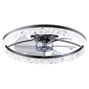 23.6" Ceiling Fan with Lights, Remote and App Control by HouseOfZazla