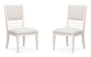 Echo Isles - Upholstered Side Chair (Set of 2) - Sea Pearl And Driftwood