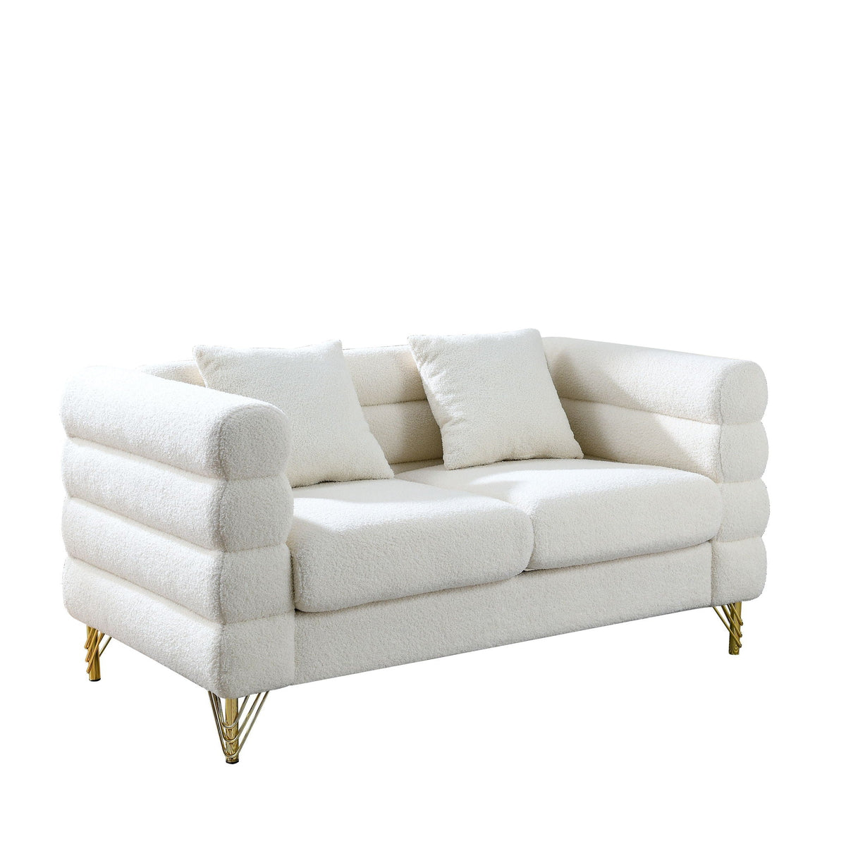 Oversized 2 Seater Sectional Sofa With Deep Seating And 2 Pillows, photo 17 of 23