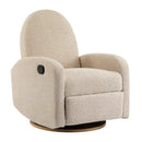 360 Swivel and Glider Recliner Chair - Almond by HouseOfZazla