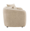 Keith Loveseat With 2 Matching Color Toss Pillows by HouseOfZazla