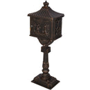 Cast Aluminum Mail Box, Postal Box, Mailbox by Unique Piece Furniture