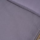 Ariana - Wood Chaise Lounge With Cushion
