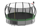 16FT Trampoline with Basketball Hoop - Recreational Trampolines with Ladder, Shoe Bag and Galvanized Anti-Rust Coating