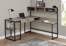 L-Shaped Corner Computer Desk with Storage Drawers by HouseOfZazla