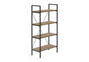 4-Tier Contemporary Bookshelf for Office & Bedroom by HouseOfZazla