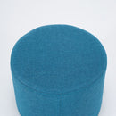 Nesting Ottomans, Round Coffee Table & Bench With Tray (Set of 2) by HouseOfZazla