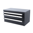End Mill Dispenser Cabinet, Three-Drawer Organizer for End Mill Storage by HouseOfZazla