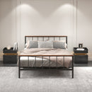 1 Set Nightstand with Adjustable LED Strip Light