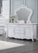 Latisha Mirror in White by HouseOfZazla