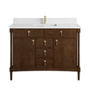 James Martin Kinnsden 48" Single Bathroom Vanity, Sable Oak