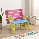 Kids Multi-Functional Arm Chair, Table With 2 Benches All-In-One Set by HouseOfZazla