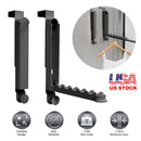 2Pcs Over The Door Hanger Hooks For Clothes Foldable Clothes Drying Rack For Laundry Coats Towels Portable Clothing Hanger Hook For 1.81In Thickness D