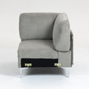 Modular Sectional Sofa Corner Seat by HouseOfZazla