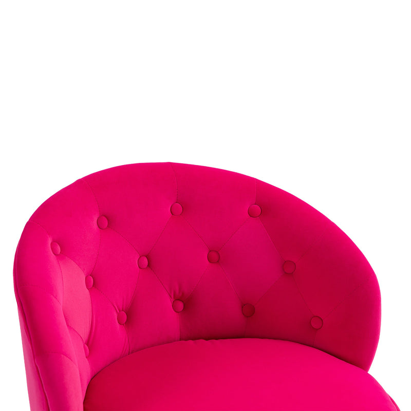 360 Degree Swivel Cuddle Barrel Accent Storage Chairs, Round Armchairs with Wide Upholstered, Fluffy Velvet Fabric Chair for Living Room, Bedroom, Office, Waiting Rooms