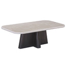 Jacory - Coffee Table With Bottocino Marble Top - Espresso by Unique Piece Furniture
