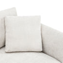 Modern Cloud Sectional Sofa L Shaped Luxury Couch Set With 2 Free Pillows 4 Seat With Oversized Chaise by HouseOfZazla
