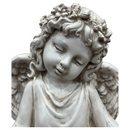 21.06" Tall Weathered Angel Cherub Garden Statue by HouseOfZazla