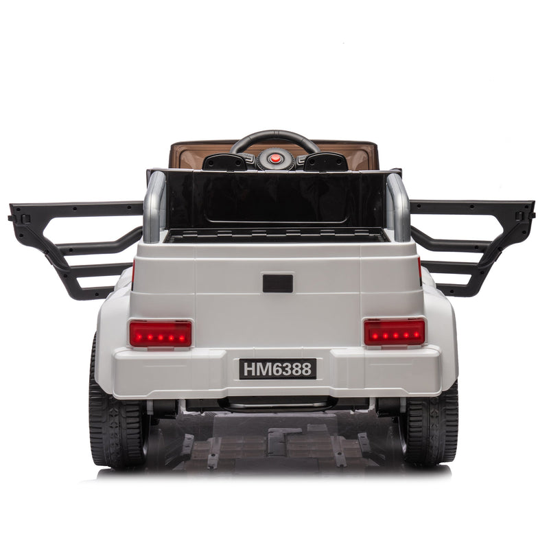 24V Ride On Car for Kids Battery Powered Ride On 4WD Toys with Remote Control,Parents Can Assist in Driving,Music and Lights,Five-Point Safety Belt,Rocking chair mode for back-and-forth swinging