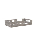 Platform Bed With Guardrail