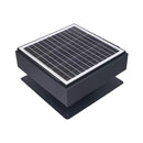 12" Solar Roof Vent Fan, 40W Dual Power Attic Exhaust Fan with Remote & Auto Start by HouseOfZazla