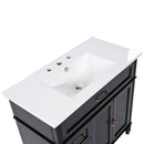 Bathroom Vanity With Sink, Freestanding Cabinet & Drawers by HouseOfZazla