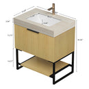 YOLAN 30" Bathroom Vanity & Sink