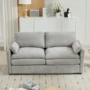 Cozy Upholstered Cushion Loveseat Sofa For Living Room by HouseOfZazla