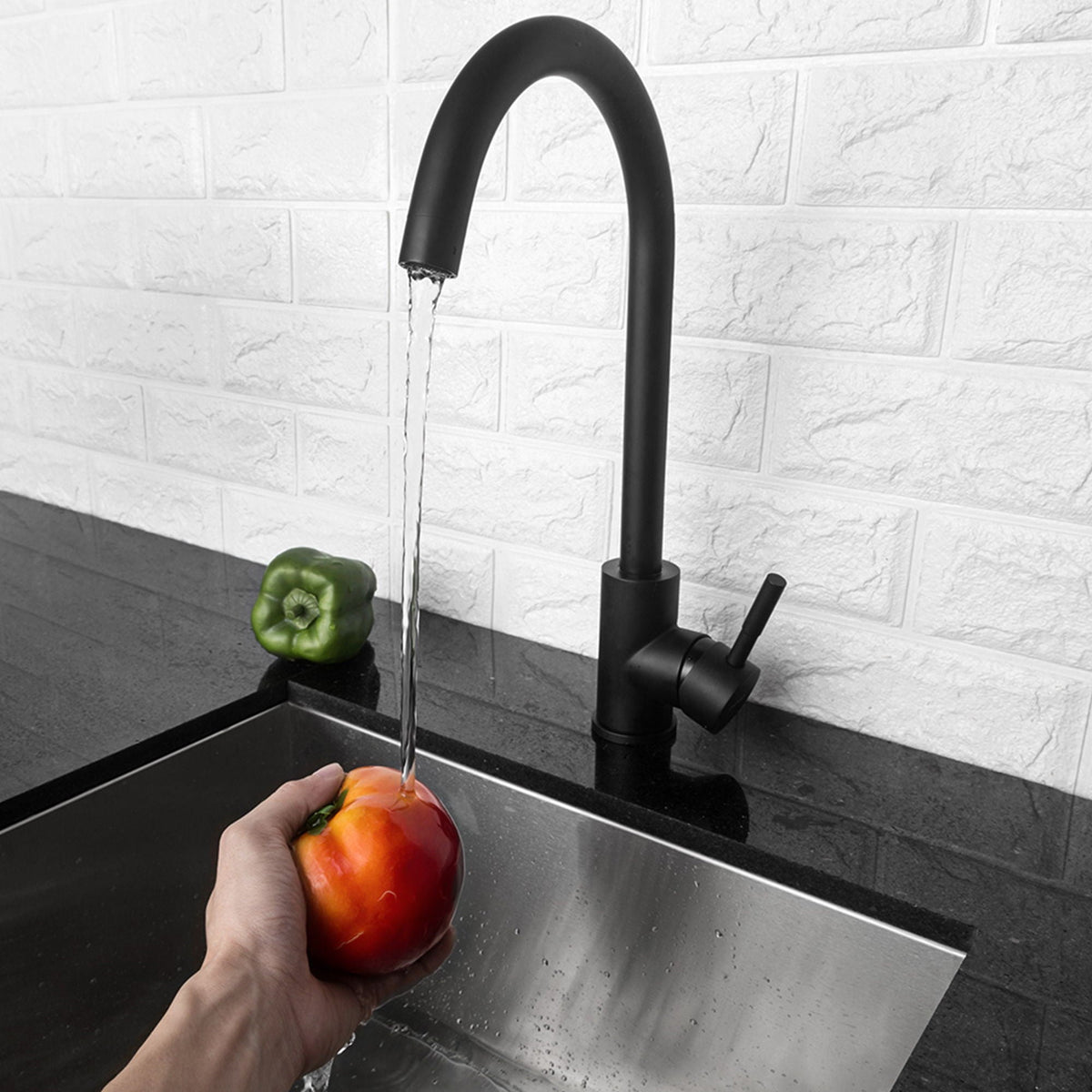 Modern Kitchen Sink Faucet With Single Handle, photo 13 of 18