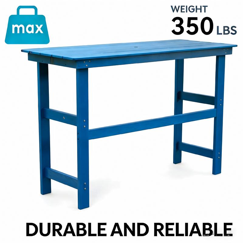 HDPE Outdoor Dining and Bar Table, photo 7 of 10