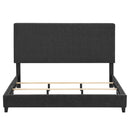 Platform Bed & Upholstered Headboard by HouseOfZazla