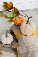 Weighted Pumpkin Ornament Decor For Holiday by HouseOfZazla