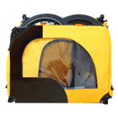 Pet Bike Trailer Dog Cart for Medium Dogs up to 66 lbs by HouseOfZazla