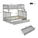 Bunk Bed With Ladder, And Safety Guard Rails by HouseOfZazla