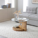 Modern and Practical Double-Layer Round Table