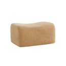 Ottoman Teddy Fabric-Camel