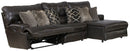 Como - 3 Piece Italian Leather Match Reclining Sectional by Unique Piece Furniture