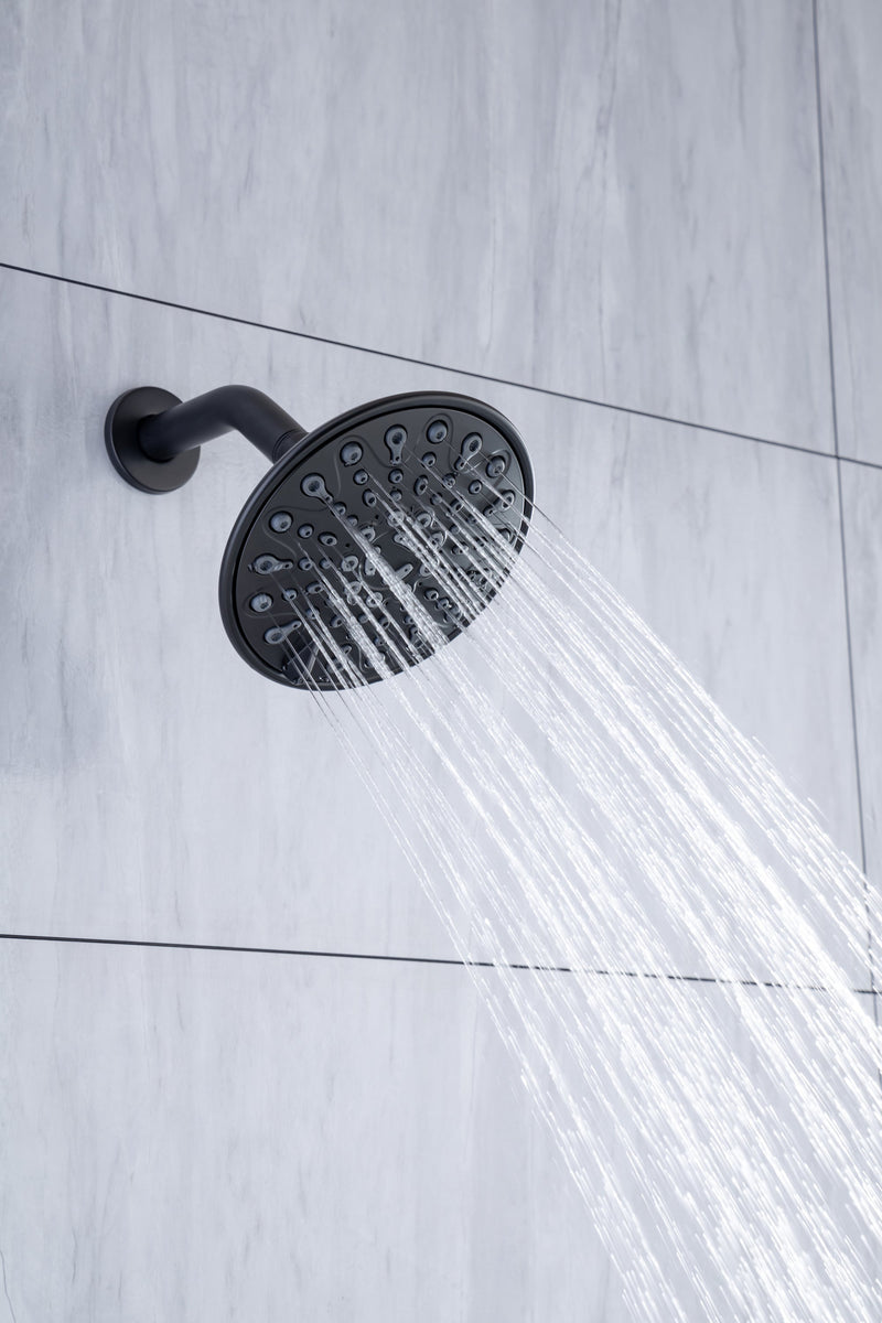 6 In. Detachable Handheld Shower Head Shower Faucet Shower System