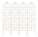 Metal Garden Rustproof Trellis For Climbing Plants Outdoor Flower Support