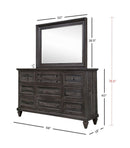 Calistoga - 9 Drawer Dresser