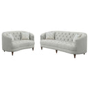 Veronica - Sofa And Loveseat 2 Piece Living Room Set - Gray by HouseOfZazla