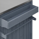 K&K 66.5" Outdoor Kitchen Island for Big Green Egg Grills
