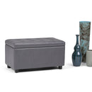 Cosmopolitan - Upholstered Storage Ottoman by Unique Piece Furniture