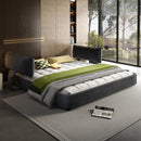 Cloud Bed Frame With Oversized Padded Movable Headboard by HouseOfZazla
